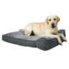 Orthopedic Memory Foam Cushion Mattress Pet Bed With Dog